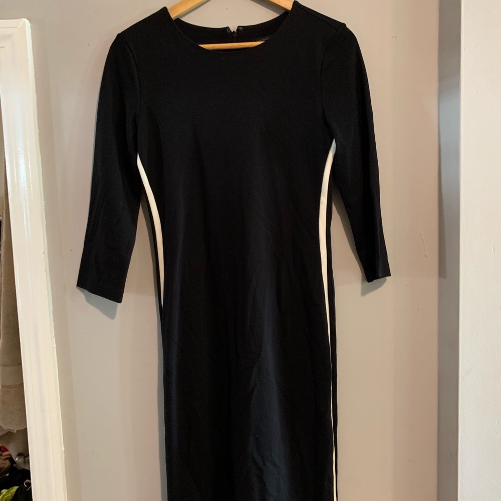 Ann Taylor fitted midi dress